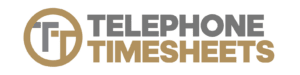 Telephone Timesheets Logo Landscape