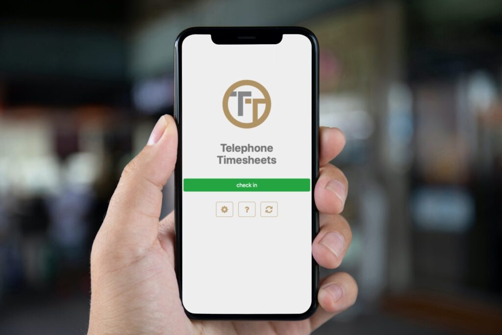 Telephone Timesheets employee web app